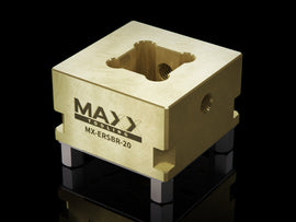 Maxx-ER (D/C) Porte-électrode de poche carré en laiton S20