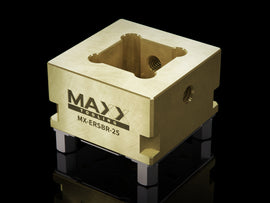 Maxx-ER (D/C) Porte-électrode de poche carré en laiton S25