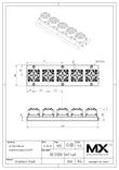 MaxxMacro (D/C) 70 Pneumatisches Fünf (5) Multi-Chuck-Schienensystem
