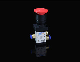 Mechanischer Luftschalter mit Tastenaktivierung der Airtac M3-Serie