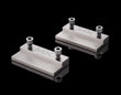 MaxxMacro (D/C) MXRuler 23926 WEDM Pestaña de soporte escalonada de 60 mm (juego de 2 piezas)