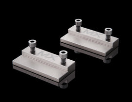MaxxMacro (D/C) MXRuler 23926 WEDM Pestaña de soporte escalonada de 60 mm (juego de 2 piezas)