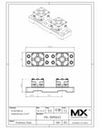 MaxxMacro (System 3R)  54 Twin Multi Quick Chuck Precision Rail print