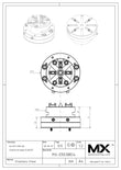 Maxx-ER (D/C) Rápido mandril 100 P 38824 con base ajustable