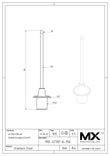 MaxxMacro (D/C) & Maxx-ER Stationäre Sonde Ersatzspitze 6mm x 150MM