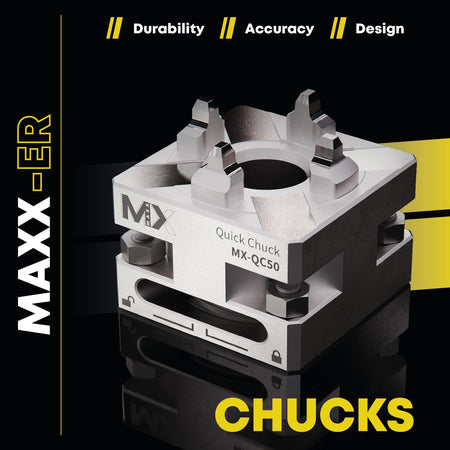 Maxx-ER® (Erowa) Performance Chucks Pneumatic and Manual