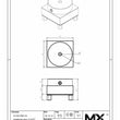 Maxx-ER (Erowa) 50 Stainless Round Stock Holder 6mm 5