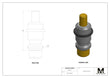 Maxx-ER (Erowa) 010751 Stainless Manual Spigot Inox 5