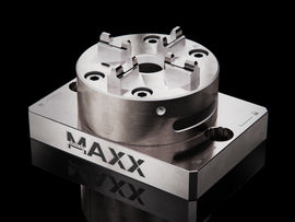 Maxx-ER 100 P Manual QuickChuck mandril Con placa de montaje