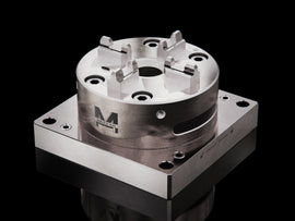 Maxx-ER (Erowa) 100 P Stainless Manual Quick Chuck WEDM Rust Proof With Mounting Plate 118x118mm 1