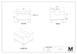 Maxx-ER (Erowa) 50 Aluminum Slotted Electrode Holder U15 4