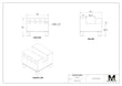 Maxx-ER (Erowa) 50 Aluminum Slotted Electrode Holder U20 4