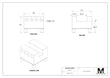 Maxx-ER (Erowa) 50 Aluminum Slotted Electrode Holder U25 4