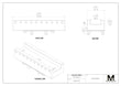 Maxx-ER (Erowa) 50 Aluminum Slotted Electrode Holder U30x6" 4