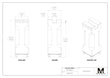 Maxx-ER (Erowa) 50 Aluminum Slotted Electrode Holder 4" Tall U15 4