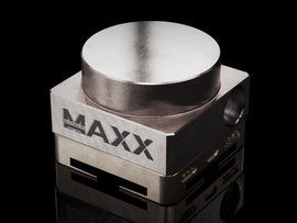 MaxxMacro Support de crosse rond vierge en acier inoxydable 54