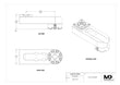 MaxxMacro 54 Manual Chuck Horizontal Extension 6"