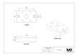 MaxxMacro (System 3R) 54 Mounting Plate for Manual QuickChuck 5