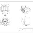 MaxxMacro Mandrin pneumatique à profil bas 70 avec adaptateur RSM horizontal