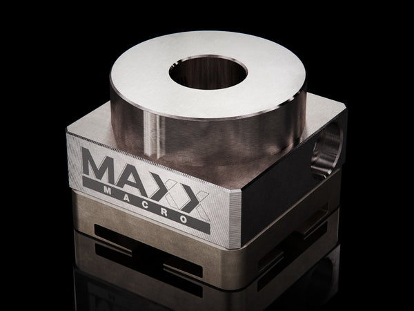 MaxxMacro 54 Stainless Round Stock Holder .750"