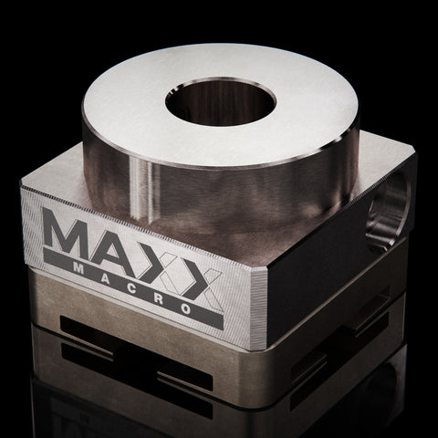 MaxxMacro 54 Edelstahl-Rundschafthalter .750