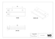 MaxxMacro (System 3R) MXRuler 23926 WEDM Stepped 60mm Support Tab (Set of 2) 2