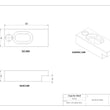 MaxxMacro MXRuler 239241 WEDM Einfache Zehenklemmen