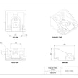 MaxxMacro MXRègle 2392 WEDM Support à profil bas