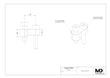 MaxxMacro Regla MX 23924 WEDM Miniabrazaderas (2 uds.)