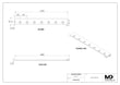 MaxxMacro (System 3R) 20039J12 MXRuler (3Ruler) WEDM Reference Element 370mm 5