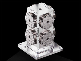 MaxxMagnum 4 Sided Tombstone with 8 Manual Low Profile Chuck