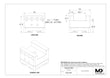 MaxxMacro (System 3R) 54 Aluminum Slotted Electrode Holder U30 4