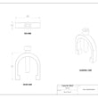 MaxxMacro Soporte de bloque en V 54 Grillete de sujeción 40 mm