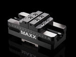 MaxxMacro 70 Edelstahl-Schraubstock mit selbstzentrierendem Ansatz, 80 x 120 mm