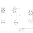 Maxx-ER Adaptateur de rinçage QuickChuck à 90 degrés en acier inoxydable 200 mm UnoSet