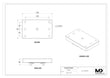 Maxx-ER (D/C) 100 Flachhalter 150X92 Edelstahl Uniplate