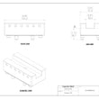 Maxx-ER Porte-électrode fendu en aluminium U20x4"