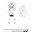 Maxx-ER (Erowa) 50 Stainless ER Collet Chuck ER20 5