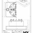 Maxx-ER (Erowa) 037970 Stainless 100P Pneumatic Chuck With Mounting Plate 145x145mm 5