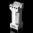 Maxx-ER (Erowa) 50 Aluminum Slotted Electrode Holder 4" Tall U15 2