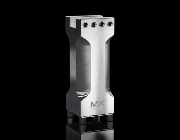 Maxx-ER Electrodo soporte Aluminio U20 ranurado de 4" de alto