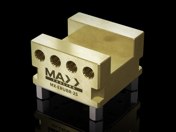 Maxx-ER (Erowa) 50 Brass Slotted Electrode Holder U25 1