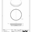 MaxxMagnum (System 3R) Pallet 3R-681.51-SA with Reference Element print