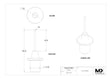 Punta de repuesto de sonda estacionaria MaxxTooling de 4 mm