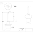 Pointe de rechange pour sonde stationnaire MaxxTooling 6 mm