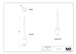 Punta de repuesto de sonda con resorte MaxxTooling de 3 mm