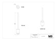 Pointe de remplacement de sonde à ressort MaxxTooling 4 mm