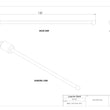 Pointe de rechange pour sonde à ressort MaxxTooling 6 mm x 150 mm