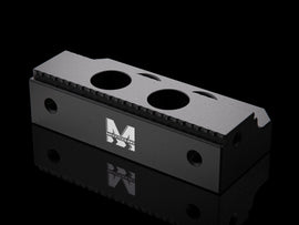 MaxxVise Selbstzentrierender Schraubstock aus Edelstahl, Ersatzbacke, 80 mm