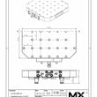 MaxxUpc UPC Palet 107510 Aluminium R50 320 x 320